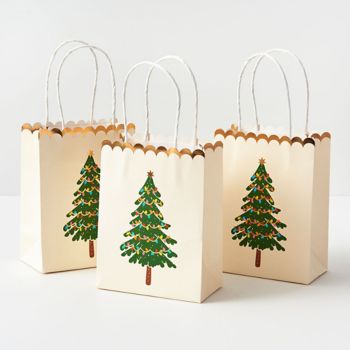 Christmas Tree Lights Treat Bags